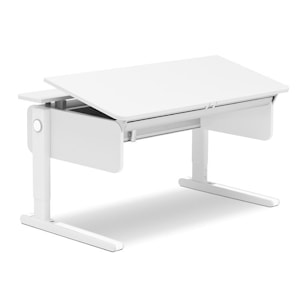 Письменный стол Champion Comfort/front up/белые боковины