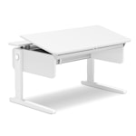 Письменный стол Champion Comfort/front up/белые боковины