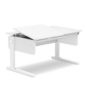 Письменный стол Champion Comfort/left up/белые боковины