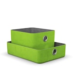  Войлочный контейнер moll Baskets/ зеленый / 2 шт 
